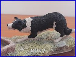 Border Fine Arts A Wild Goose Chase Resin Figure Dog B0088 Ray Ayres Boxed