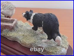 Border Fine Arts A Wild Goose Chase Resin Figure Dog B0088 Ray Ayres Boxed