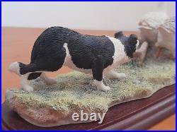Border Fine Arts A Wild Goose Chase Resin Figure Dog B0088 Ray Ayres Boxed