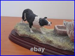 Border Fine Arts A Wild Goose Chase Resin Figure Dog B0088 Ray Ayres Boxed