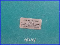 Border Fine Arts A Wild Goose Chase Resin Figure Dog B0088 Ray Ayres Boxed
