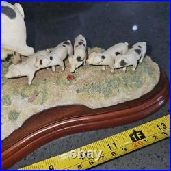 Border Fine Arts A1223 No Scrumping Figurine by Artist Kirsty Armstrong No Box