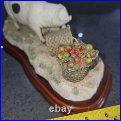 Border Fine Arts A1223 No Scrumping Figurine by Artist Kirsty Armstrong No Box
