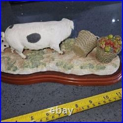 Border Fine Arts A1223 No Scrumping Figurine by Artist Kirsty Armstrong No Box