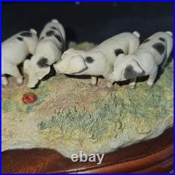 Border Fine Arts A1223 No Scrumping Figurine by Artist Kirsty Armstrong No Box