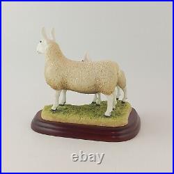 Border Fine Arts A3226 Blue Faced leicester Ewe with Lamb 8482 BFA