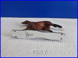 Border Fine Arts Action Horse A20079 Thoroughbred Bay