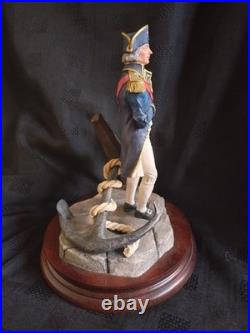 Border Fine Arts Admiral Lord Nelson Figurine Mounted on Wooden Socle