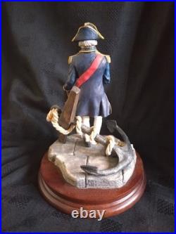 Border Fine Arts Admiral Lord Nelson Figurine Mounted on Wooden Socle