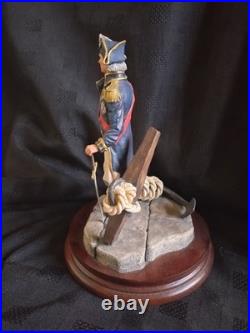 Border Fine Arts Admiral Lord Nelson Figurine Mounted on Wooden Socle