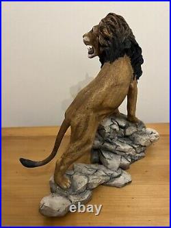 Border Fine Arts African Lion Limited Edition Model No L105 Issued 1990