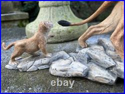 Border Fine Arts African Lioness & Cubs L106. 4/750 Good condition. Unboxed