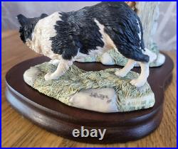 Border Fine Arts All Things Wise And Wonderful JH58 JH59 Border Collie Figurine