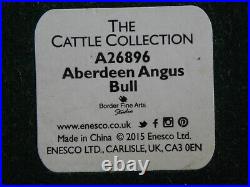 Border Fine Arts Angus Bull A26896 The Cattle Collection