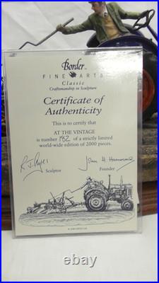 Border Fine Arts At The Vintage B0517 Certificate Ray Ayres Tractor 182/2000