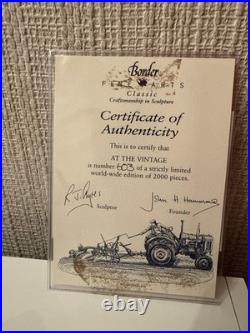 Border Fine Arts'At The Vintage' Model by Ray Ayres (B0517) Certificate And Box
