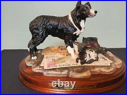 Border Fine Arts Auld Hemp (Border Collie And Lamb) Model No B0360