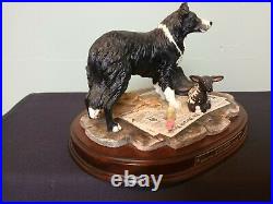 Border Fine Arts Auld Hemp (Border Collie And Lamb) Model No B0360