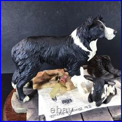 Border Fine Arts Auld Hemp Collie Dog Lamb 25th Anniversary Piece 1999 boxed