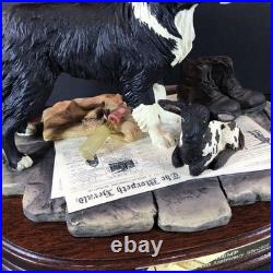 Border Fine Arts Auld Hemp Collie Dog Lamb 25th Anniversary Piece 1999 boxed