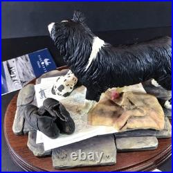 Border Fine Arts Auld Hemp Collie Dog Lamb 25th Anniversary Piece 1999 boxed