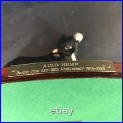 Border Fine Arts Auld Hemp Collie Dog Lamb 25th Anniversary Piece 1999 boxed