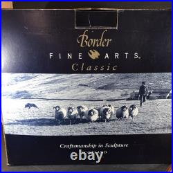Border Fine Arts Auld Hemp Collie Dog Lamb 25th Anniversary Piece 1999 boxed