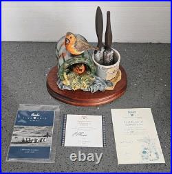Border Fine Arts B0045 In The Potting Shed Very Rare LTD Edition 889/1500 Boxed