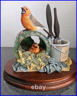 Border Fine Arts B0045 In The Potting Shed Very Rare LTD Edition 889/1500 Boxed