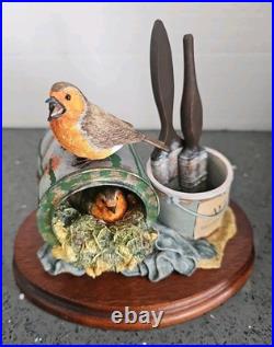 Border Fine Arts B0045 In The Potting Shed Very Rare LTD Edition 889/1500 Boxed