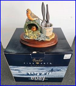 Border Fine Arts B0045 In The Potting Shed Very Rare LTD Edition 889/1500 Boxed