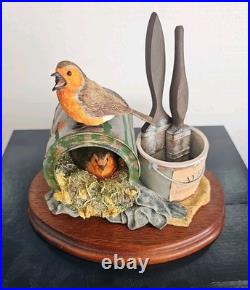 Border Fine Arts B0045 In The Potting Shed Very Rare LTD Edition 889/1500 Boxed