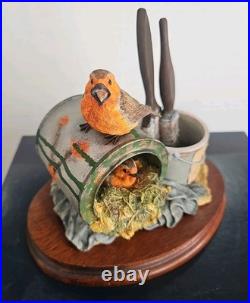 Border Fine Arts B0045 In The Potting Shed Very Rare LTD Edition 889/1500 Boxed