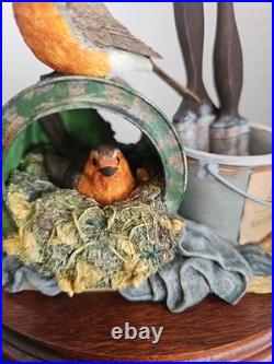 Border Fine Arts B0045 In The Potting Shed Very Rare LTD Edition 889/1500 Boxed
