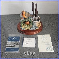 Border Fine Arts B0045 In The Potting Shed Very Rare LTD Edition 889/1500 Boxed