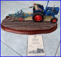 Border Fine Arts B0517'AT THE VINTAGE' Limited Edition signed by Ray Ayres