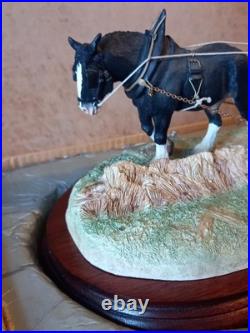 Border Fine Arts B0591A'Clean Sweep' Sculpture. Original Box + Packaging + Cert