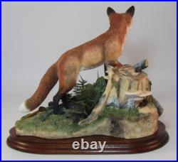 Border Fine Arts B0703 Ltd Ed Fox Figurine A Lucky Find c2000 + Cert VGC Border Fine Arts B0703 Ltd Ed Fox Figurine A Lucky Find c2000 + Cert VGC