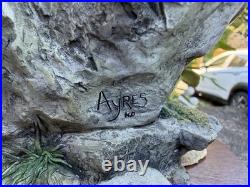 Border Fine Arts B0795 Otter Family Ltd Ed 95/1750 Ray Ayres Mint Condition Rare
