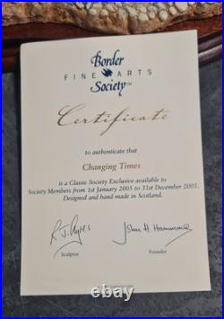 Border Fine Arts B0912'Changing Times' Ford Ferguson N9 Tractor Boxed with cert