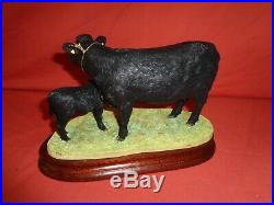 Border Fine Arts BFA Welsh Cow and Calf BO008 Ltd Edition