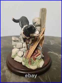 Border Fine Arts BOB JH59 WE CURRENTLY HAVE ALOT OF DOG FIGURINES AVAILABLE