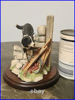 Border Fine Arts BOB JH59 WE CURRENTLY HAVE ALOT OF DOG FIGURINES AVAILABLE