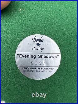 Border Fine Arts Badgers Evening Shadows Model SOC7 1994 by Ray Ayres