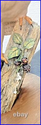 Border Fine Arts Barn Owl Sculpture RB15 Handmade in Scotland 1990