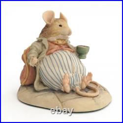 Border Fine Arts Basil Reclining BH38 Boxed Brambly Hedge