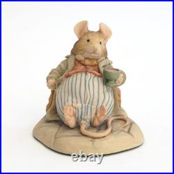 Border Fine Arts Basil Reclining BH38 Boxed Brambly Hedge