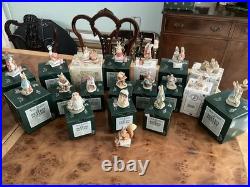 Border Fine Arts Beatrix Potter Figures X19 All Boxed