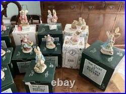 Border Fine Arts Beatrix Potter Figures X19 All Boxed