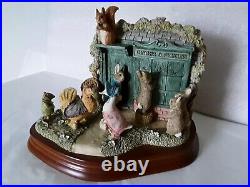 Border Fine Arts Beatrix Potter The Tale Of Ginger & Pickles Rare L/ E 2000